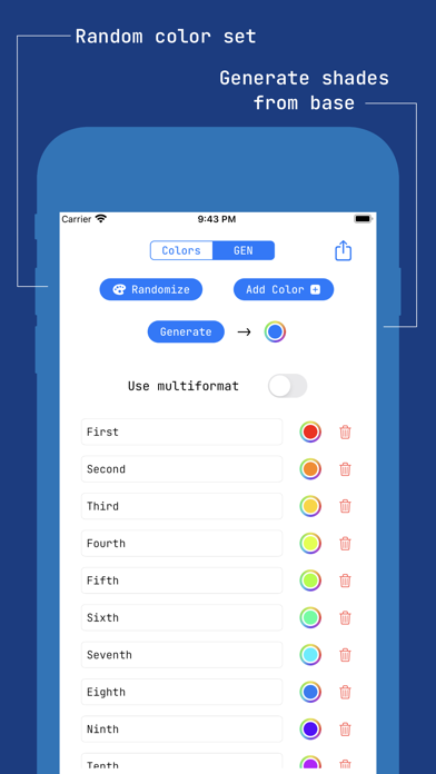 ColorsGen Screenshot