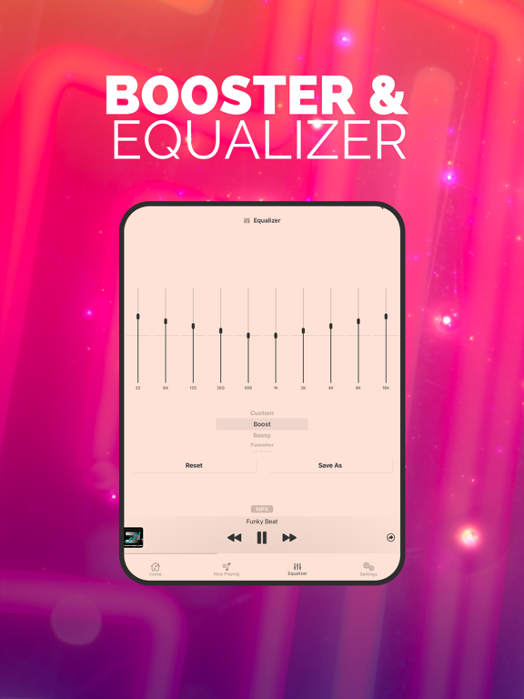 Screenshot #4 pour MPX EQ Equalizer Bass Booster