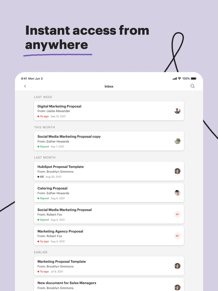 PandaDoc - Create and Send docs