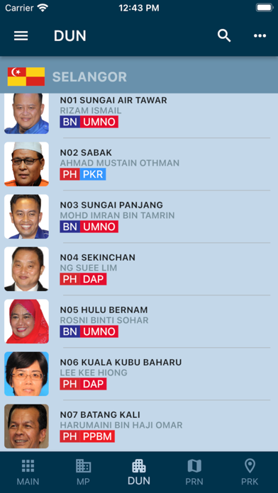 PRU Malaysia Screenshot