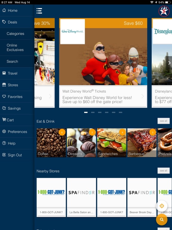 Fundraising & Rewards iPad screenshot 6 - Shopping app