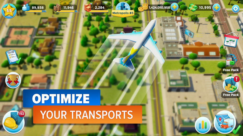 #6. Citytopia® Build Your Own City (iOS) 来自: Reliance Games