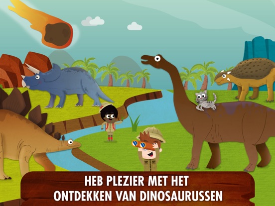 Hoe waren Dinosaurussen? iPad app afbeelding 1