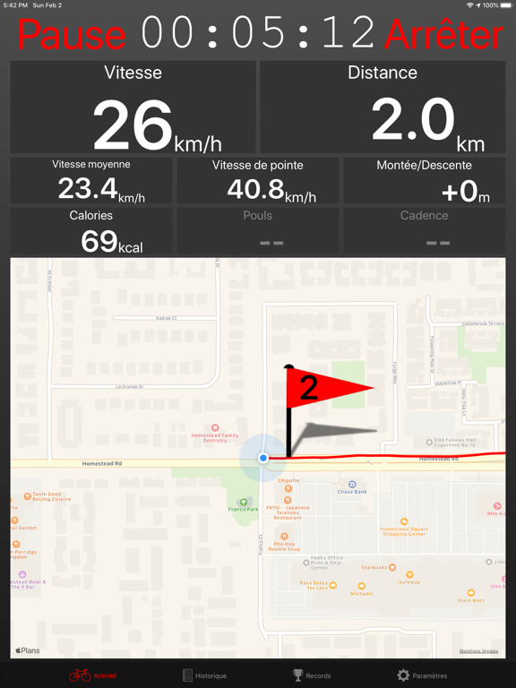 Fitmeter Bike - GPS vélo