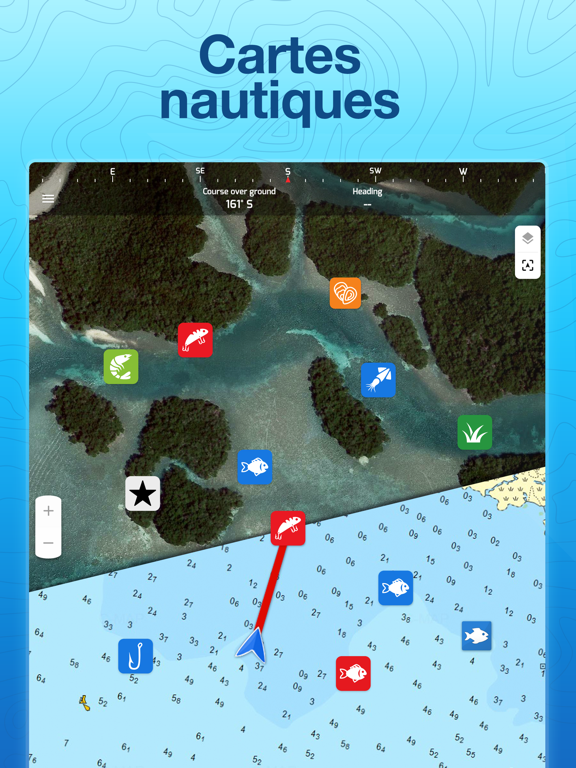Screenshot #6 pour Fishing Points: Marées & Pêche