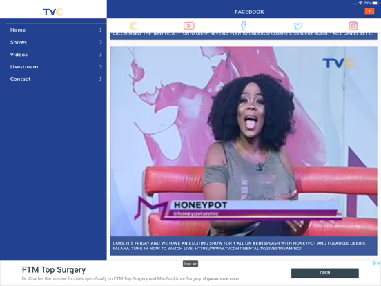 TVC Mobile App iPad screenshot 5 - News app