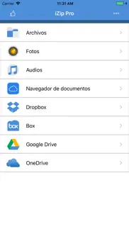 izip pro - zip unzip unrar iphone capturas de pantalla 1