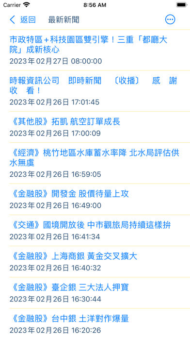 台灣股市 - 股票、ETF即時報價及資訊 Screenshot