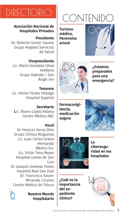 Nuestro mundo hospitalario Screenshot