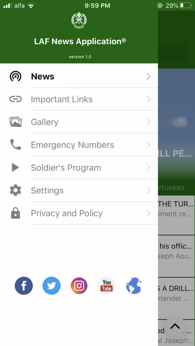 LAF News Screenshot