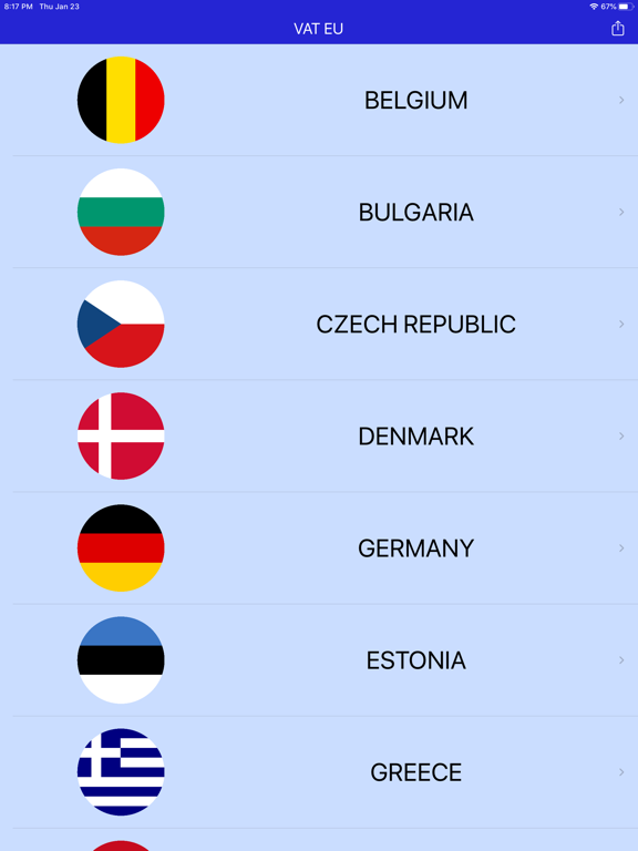 Screenshot #4 pour VAT EU