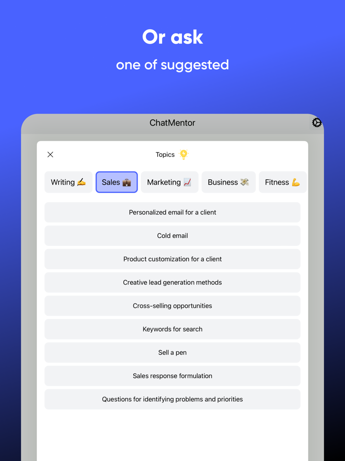 ChatMentor Smart AI Assistant