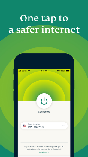 ExpressVPN screenshot 1