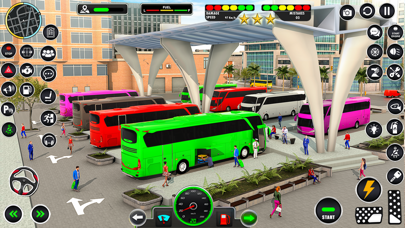 US City Coach Bus Simulator 3D Screenshot