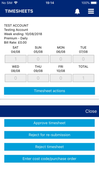 Hays Timesheets UK screenshot-4