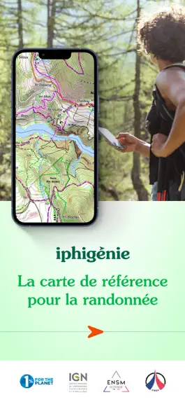 Game screenshot Iphigénie | The Hiking Map App mod apk