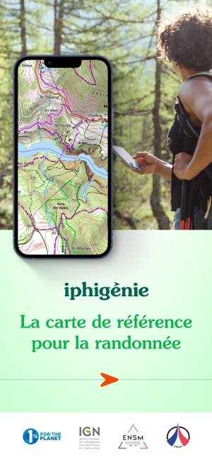 Iphigénie | La cartographie dans l'App Store