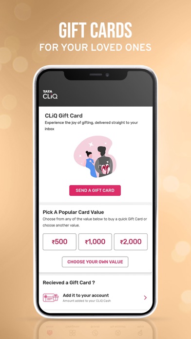 Tata CLiQ Online Shopping App Screenshot