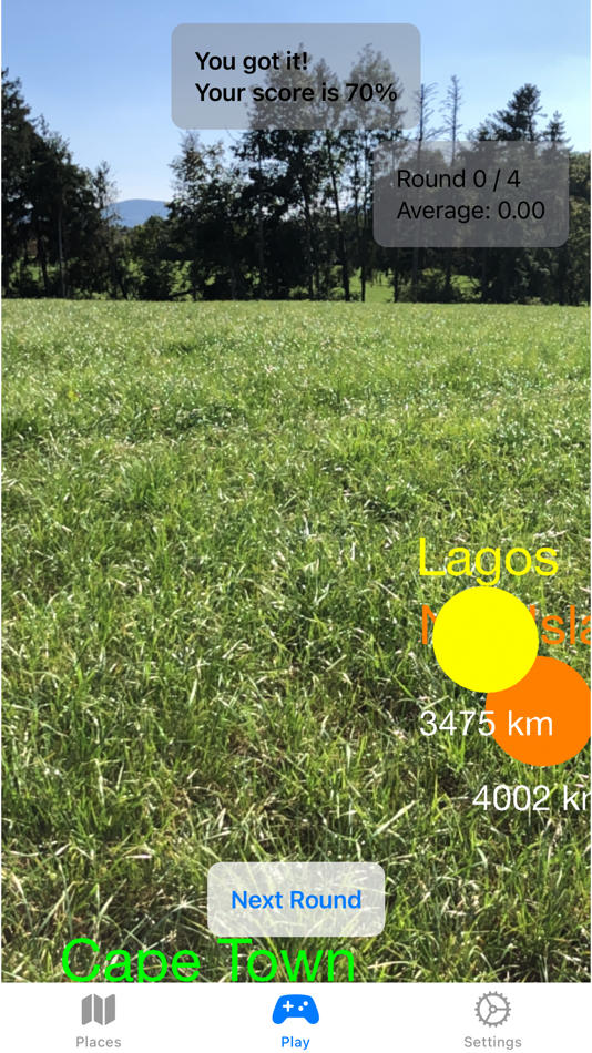 #1. GeoguessAR (iOS) 由: Henrik Storch