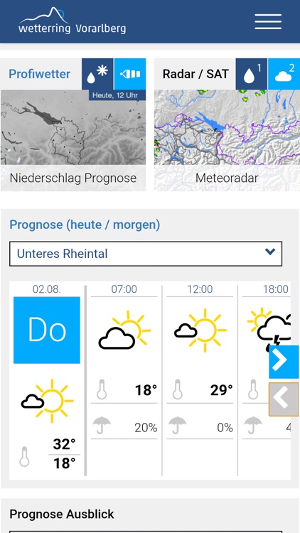 Wetterring Vorarlberg