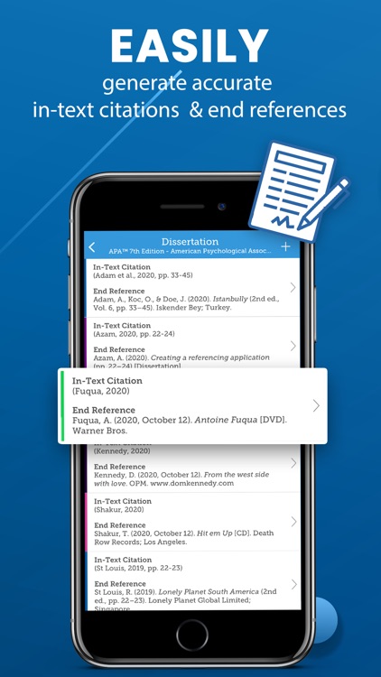 Easy Referencing - Citation