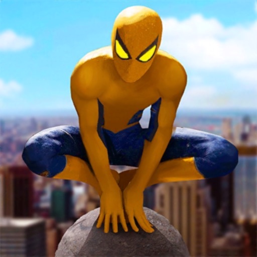 Flying Spider Hero: Crime City Icon