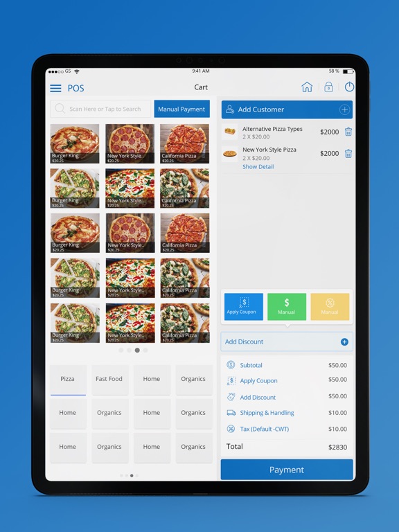 HieCOR  Point of Sale - POS iPad screenshot 2 - Business app