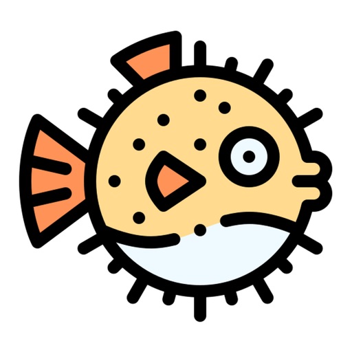 Puffer Fish Stickers icon