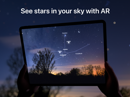 Sky Guide iPad app afbeelding 1