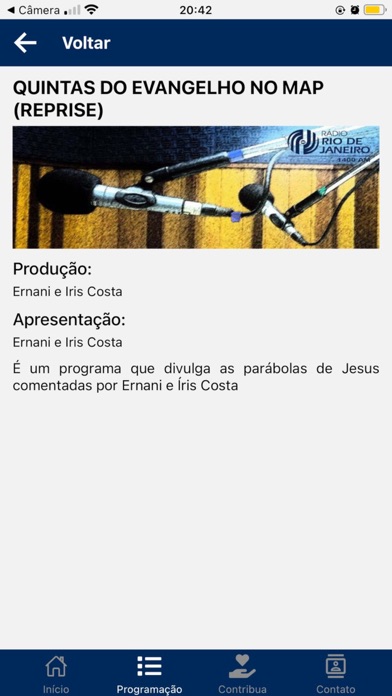 Rádio Rio de Janeiro Oficial Screenshot