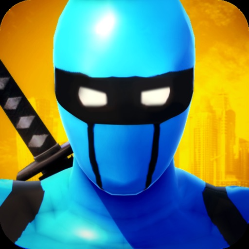 Blue Ninja : Superhero Game iOS App