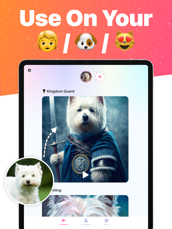 AI Video iPad screenshot 4 - Graphics & Design app