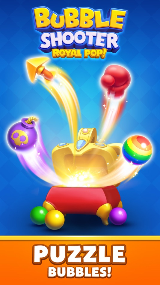 #5. Royal Pop: Bubble Match (iOS) 由: Shanghai Zhenglang Technology Co., Ltd.