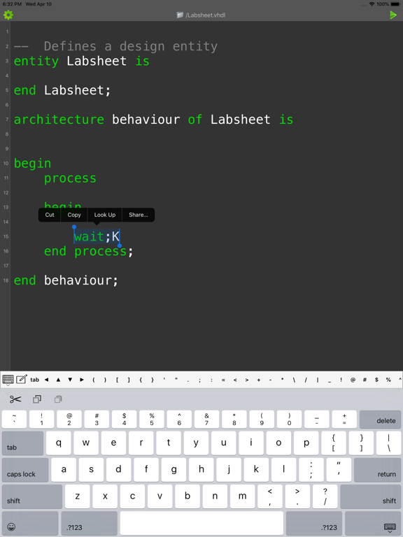 Screenshot #5 pour VHDL Compiler