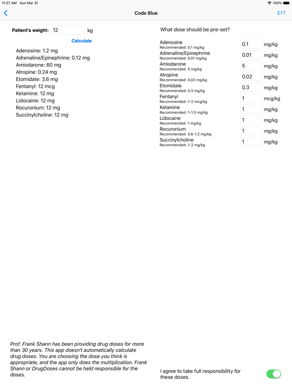 Screenshot #2 for DrugDoses