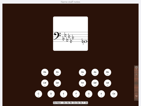 Bass Sight Reading Trainer iPad app afbeelding 3