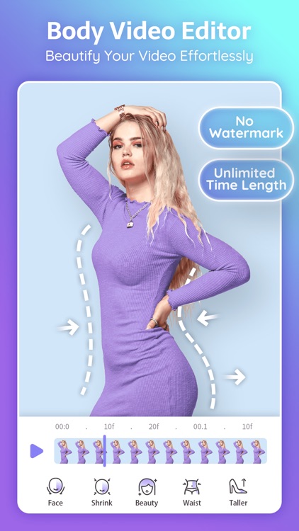 PrettyUp - Video Body Editor screenshot-0