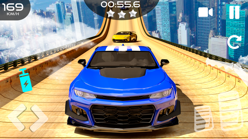 #3. Mega Ramps Stunt Impossible GT (iOS) 由: David Tourino