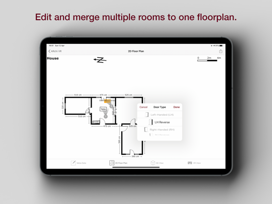 ARchi VR - Create & Browse AR iPad screenshot 6 - Productivity app
