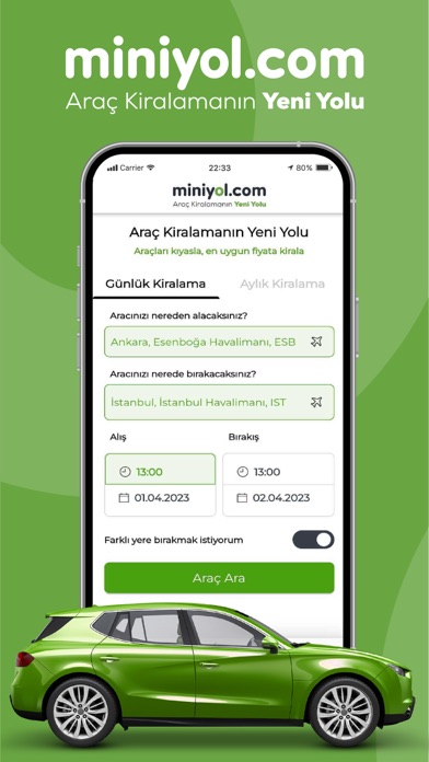 Miniyol Araç Kiralama Screenshot