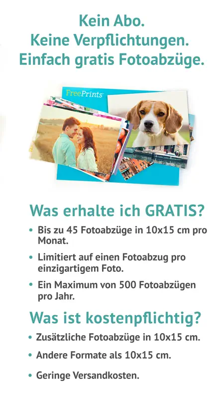 FreePrints - Gratis Fotoabzüge screenshot 6 of 6