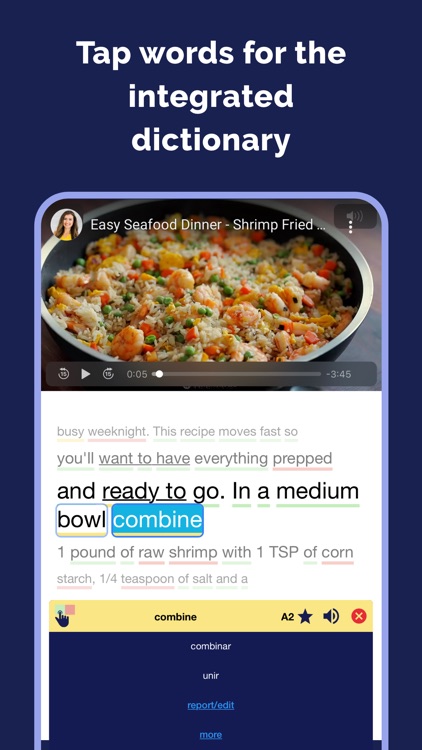 Lingoal: Learn with Real Media