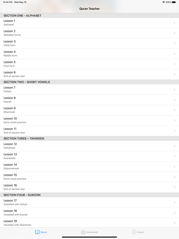 Screenshot #4 pour Quran Teacher