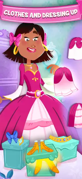 Game screenshot Princess Hair Salon Dress Game mod apk