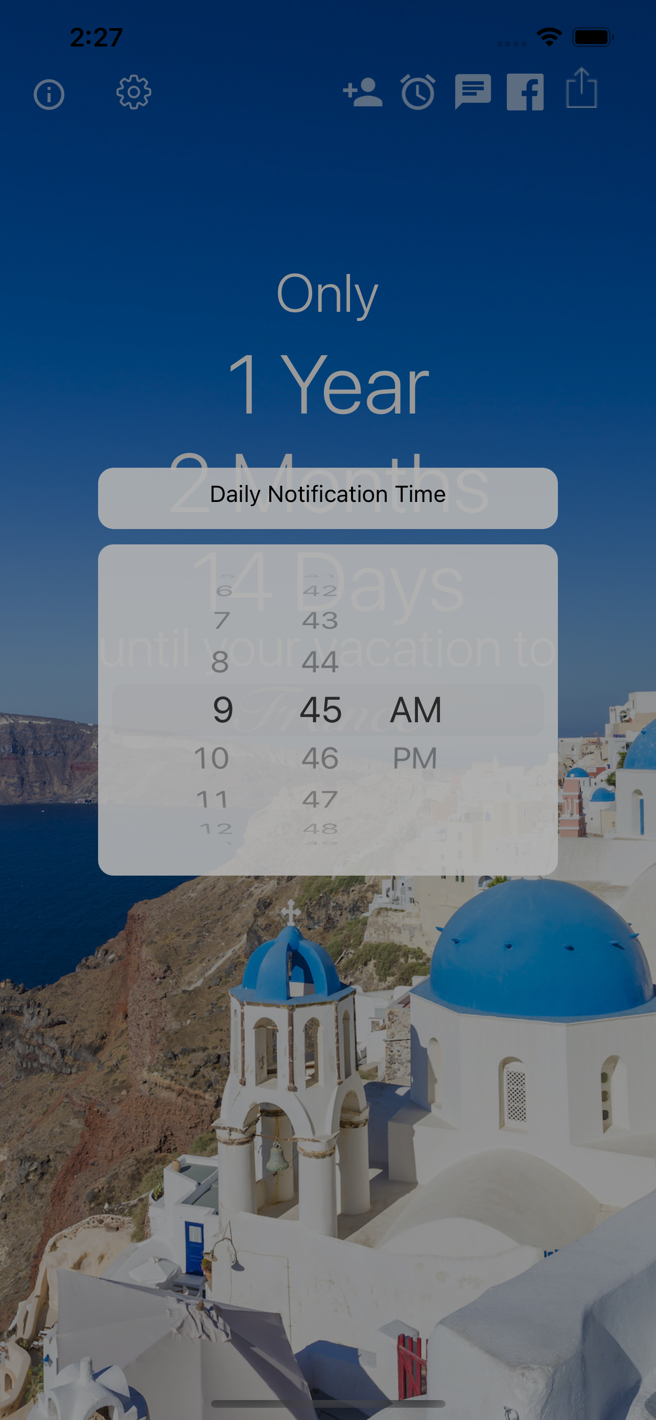 Vacation Countdown ·