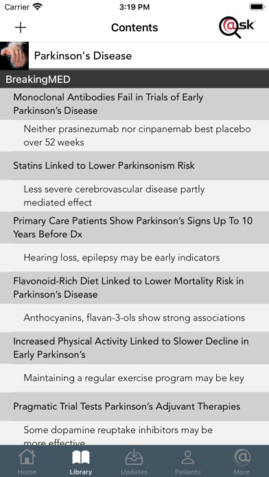 Screenshot #3 pour Parkinson’s Disease [PD]