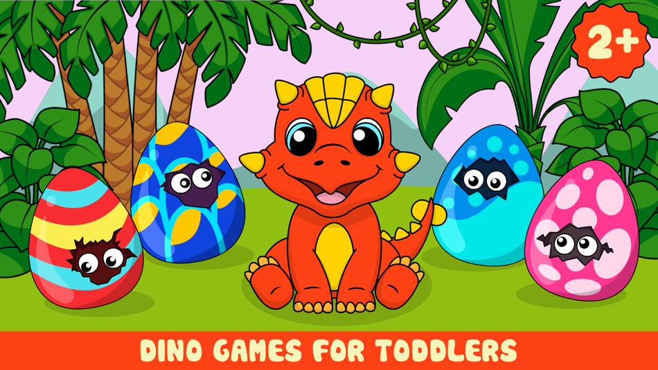 Toddler Games With Dinosaurs - 2.0 - (iOS)