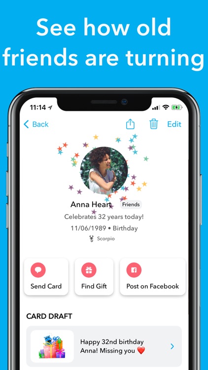 hip: Birthday Reminder App screenshot-4