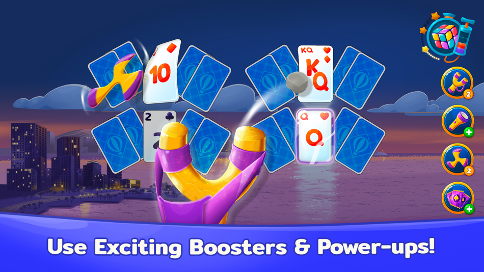 #2. SoliTown - Solitaire Tripeaks (iOS) Podle: PlayStudios