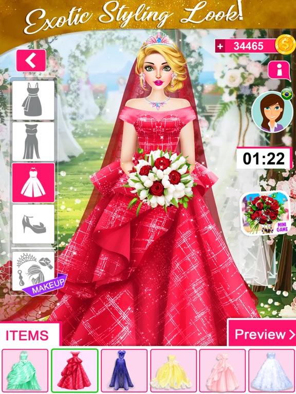 結婚式 ゲーム ファッション ドレス 上のおすすめ画像7